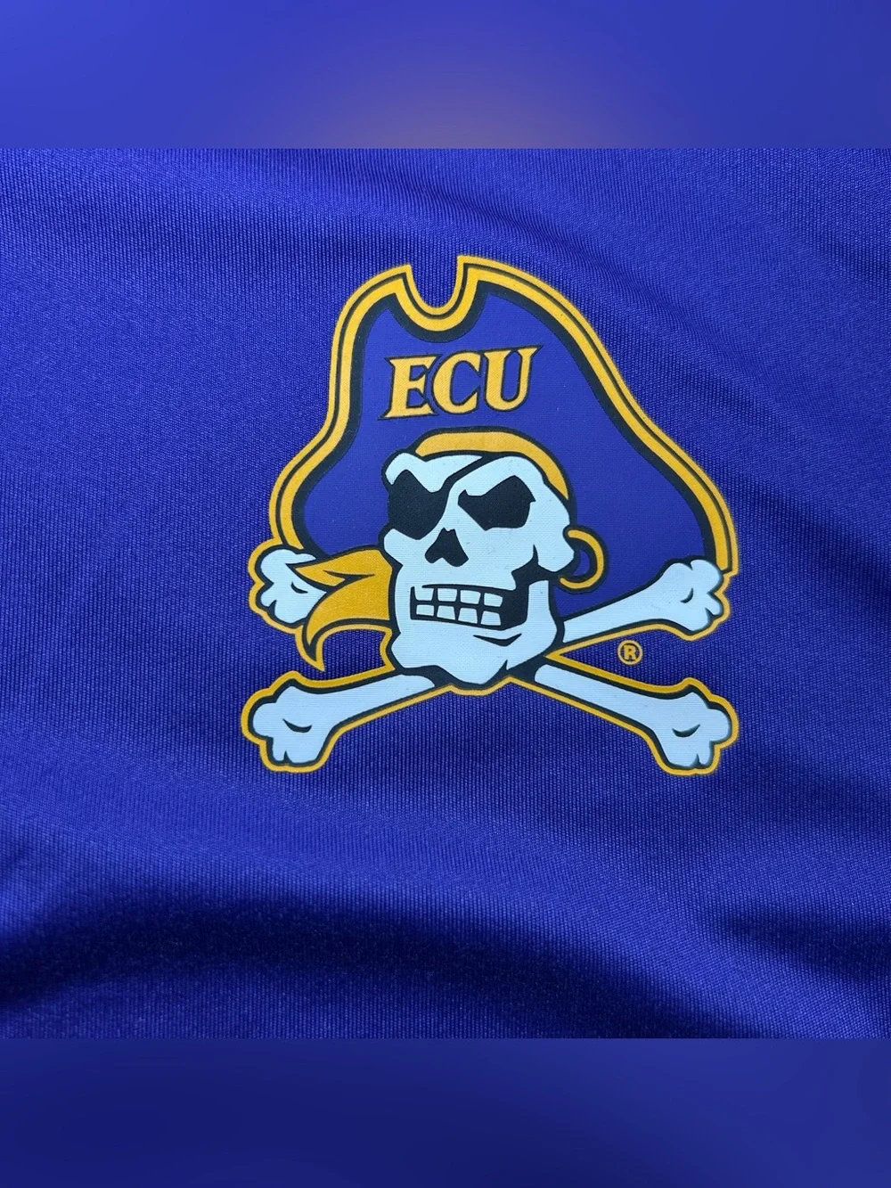 Adidas ECU East Carolina Pirates Coaches Sideline Climalite Polo Shirt Men’s M